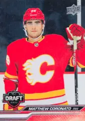 Карточка NHL Matthew Coronato Calgary Flames/Мэттью Коронато Калгари НХЛ
