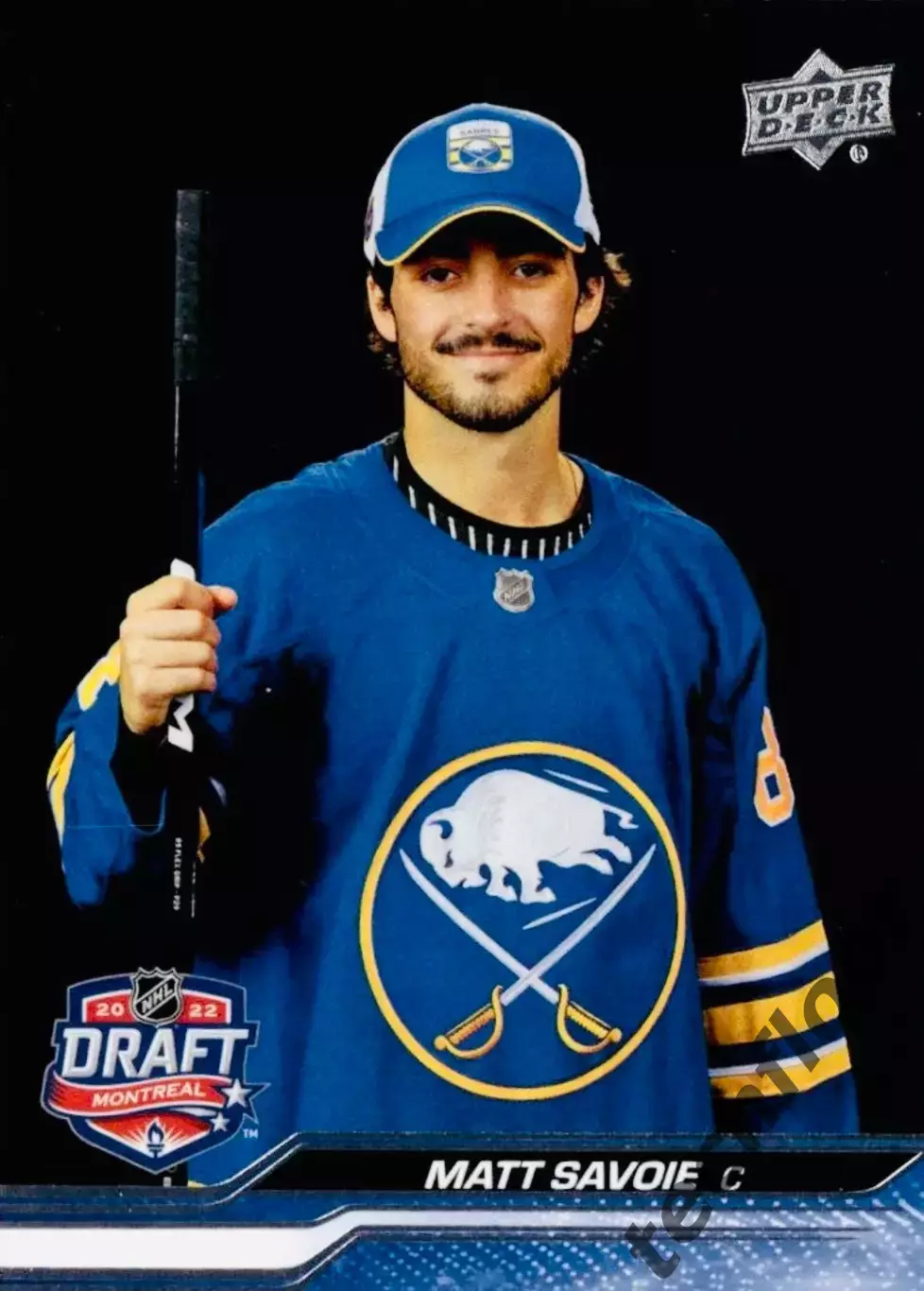 Карточка NHL Matt Savoie Buffalo Sabres/Мэтт Савой Баффало НХЛ