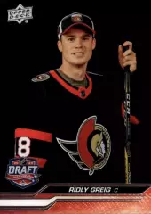 Карточка NHL Ridly Greig Ottawa Senators/Ридли Грейг Оттава НХЛ