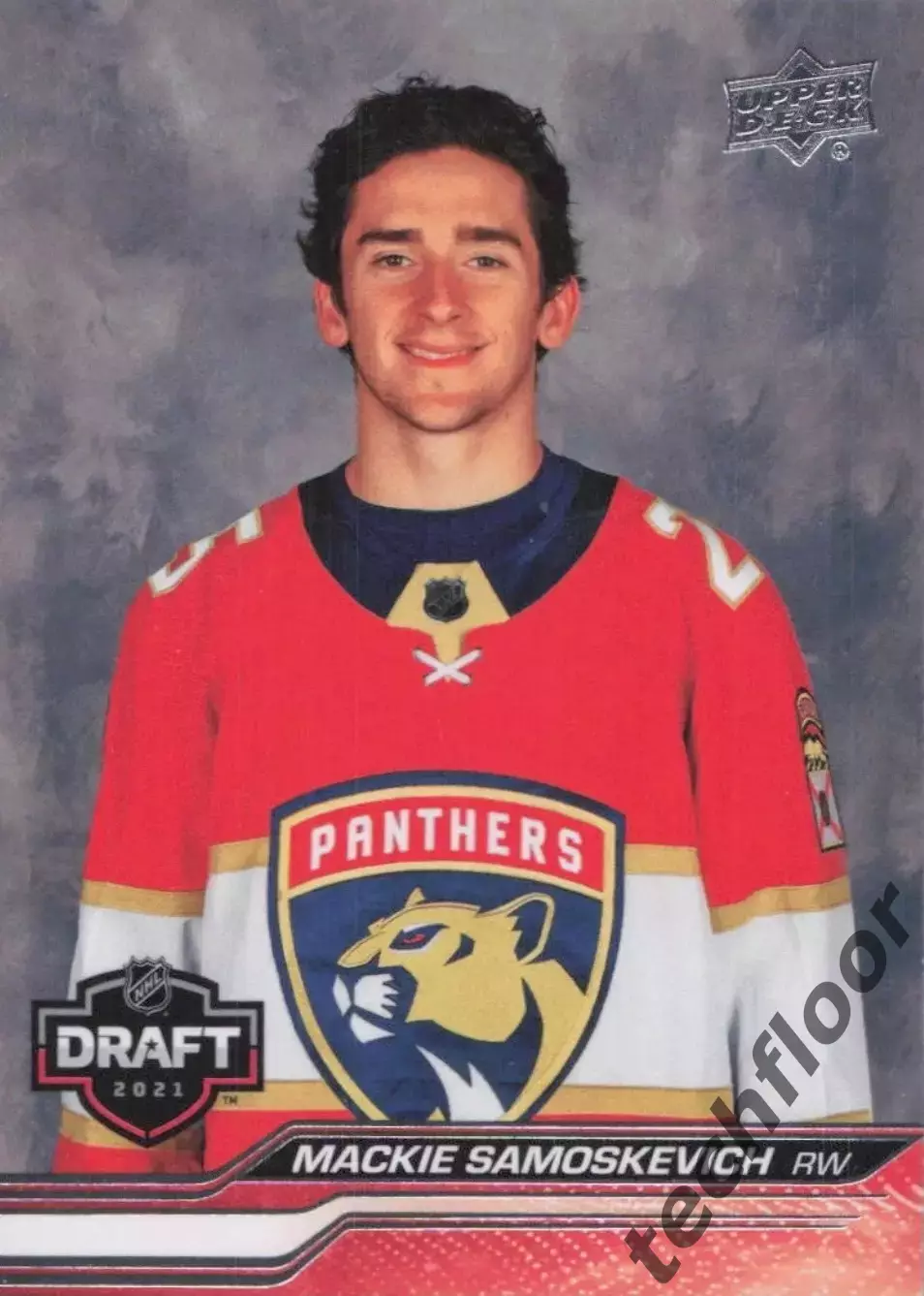 Карточка NHL Mackie Samoskevich Florida Panthers/Маки Самоскевич Флорида НХЛ