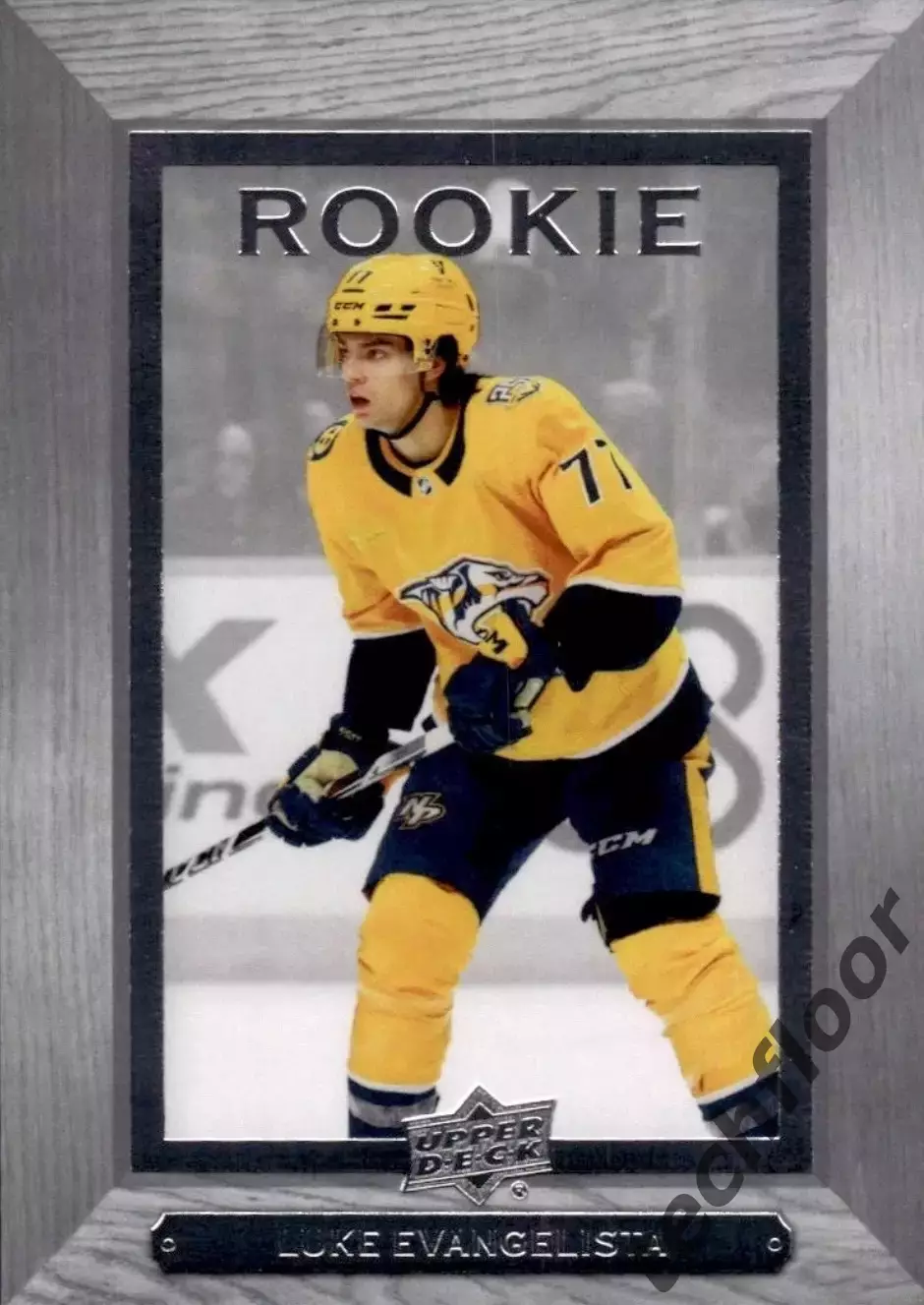 Карточка NHL Luke Evangelista Nashville Predators/ Люк Эвангелиста Нэшвилл НХЛ