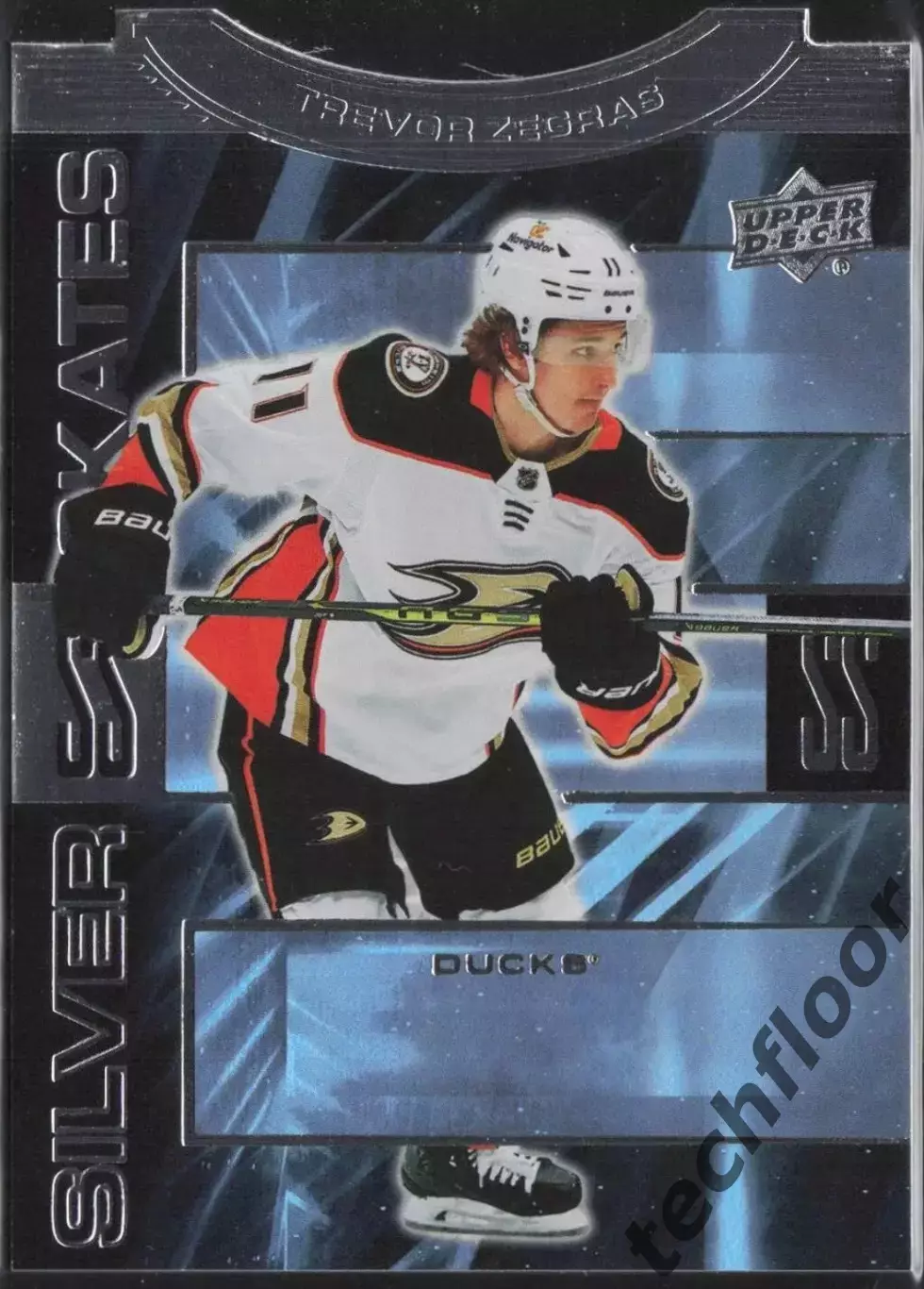 Карточка NHL Trevor Zegras Anaheim Ducks / Тревор Зеграс Анахайм НХЛ