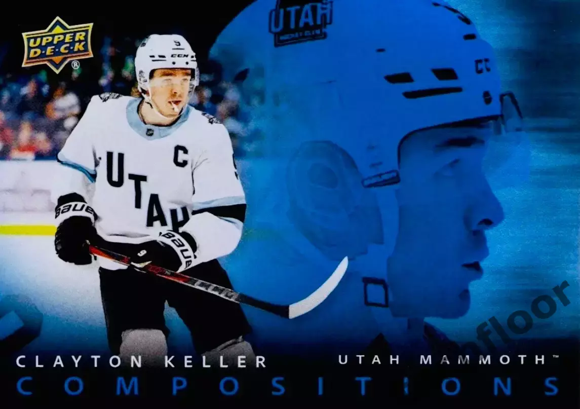 Карточка NHL Clayton Keller Utah Mammoth/Клейтон Келлер Юта НХЛ