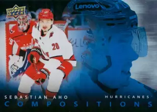 Карточка NHL Sebastian Aho Carolina Hurricanes / Себастьян Ахо Каролина НХЛ