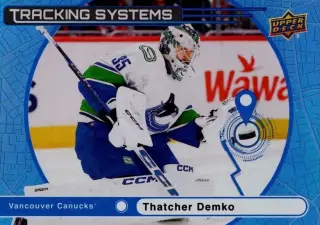 Карточка NHL Thatcher Demko Vancouver Canucks/Тэтчер Демко Ванкувер НХЛ