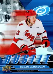 Карточка NHL Logan Stankoven Carolina Hurricanes/Логан Станковен Каролина НХЛ