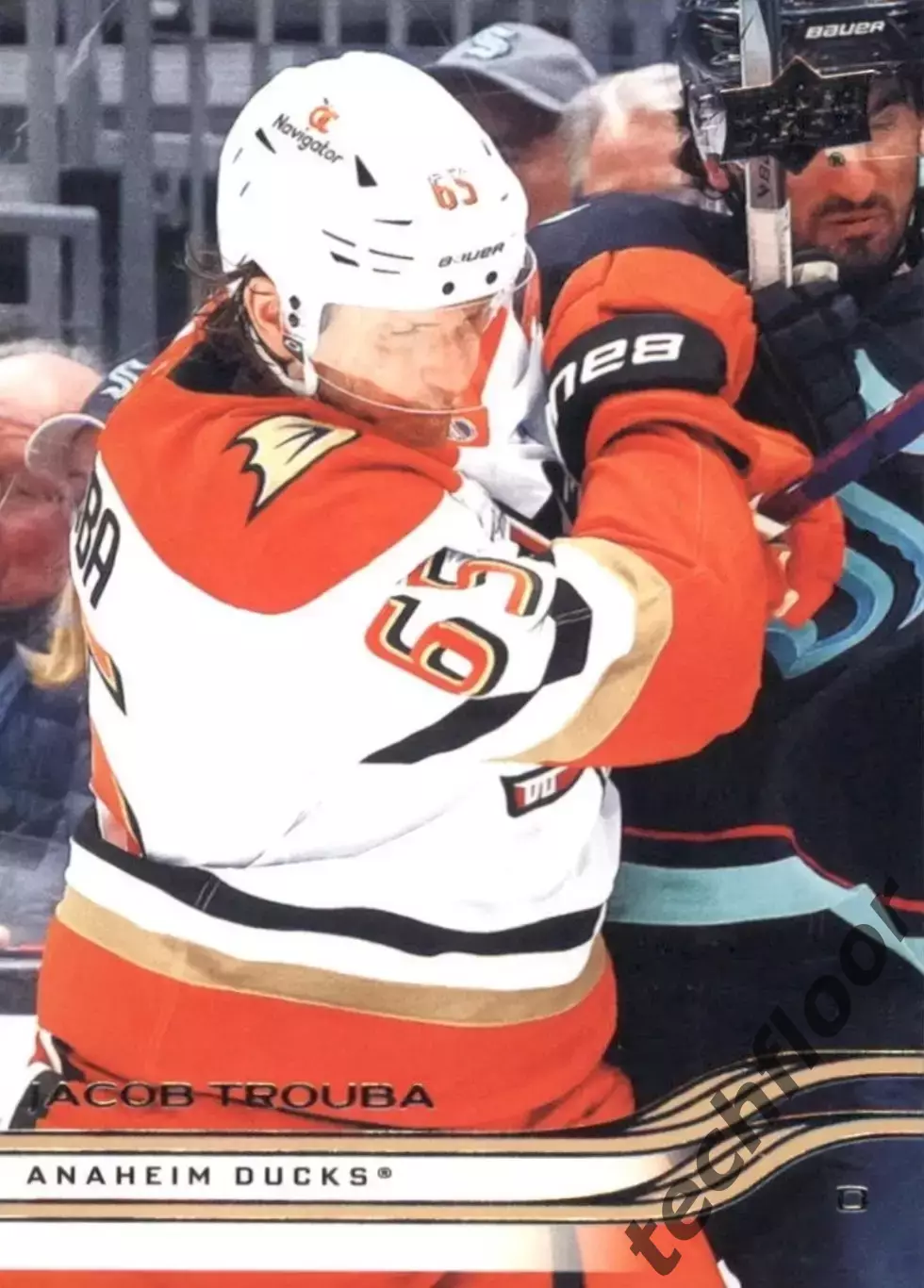 Карточка NHL Jacob Trouba Anaheim Ducks/Джейкоб Труба Анахайм НХЛ