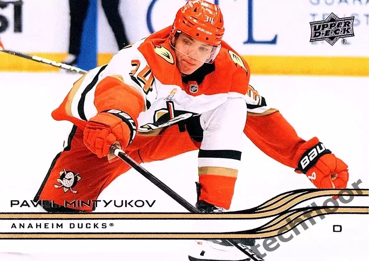 Карточка NHL Pavel Mintyukov Anaheim Ducks/ Павел Минтюков Анахайм НХЛ