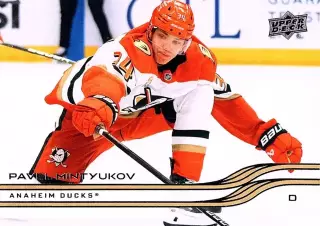 Карточка NHL Pavel Mintyukov Anaheim Ducks/ Павел Минтюков Анахайм НХЛ