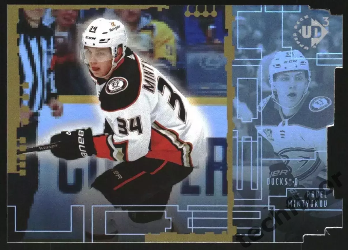 Карточка NHL Pavel Mintyukov Anaheim Ducks / Павел Минтюков Анахайм НХЛ