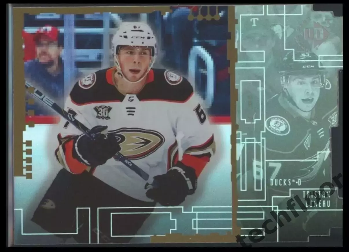 Карточка NHL Tristan Luneau Anaheim Ducks/Тристан Луно Анахайм НХЛ