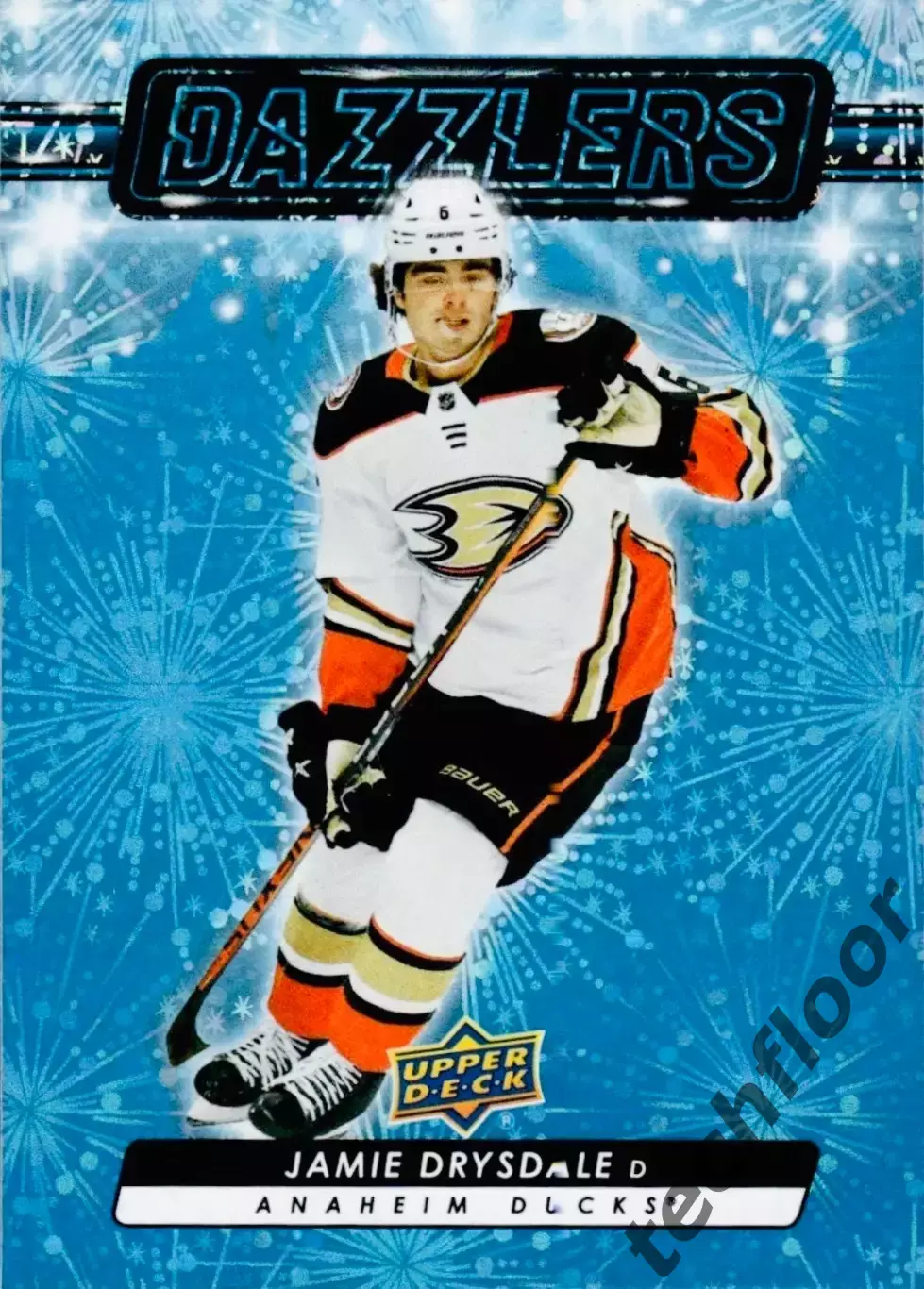 Карточка NHL Jamie Drysdale Anaheim Ducks/Джейми Драйсдейл Анахайм НХЛ