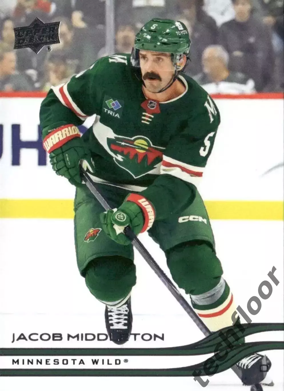Карточка NHL Jacob Middleton Minnesota Wild/Джейкоб Миддлтон Миннесота НХЛ