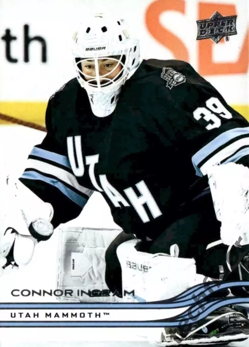 Карточка NHL Connor Ingram Utah Mammoth/Коннор Ингрэм Юта НХЛ
