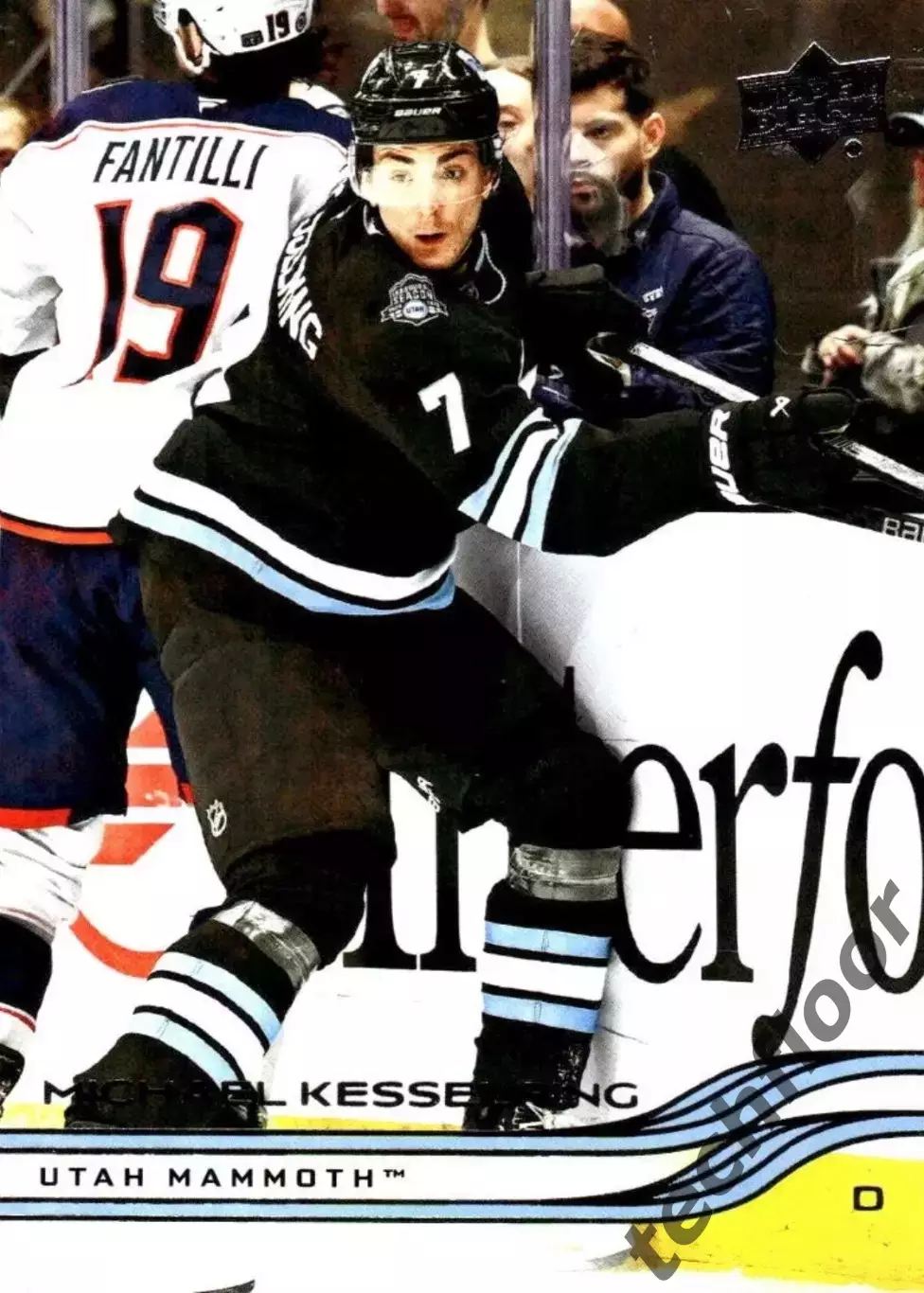 Карточка NHL Michael Kesserling Utah Mammoth/Майкл Кесселринг Юта НХЛ