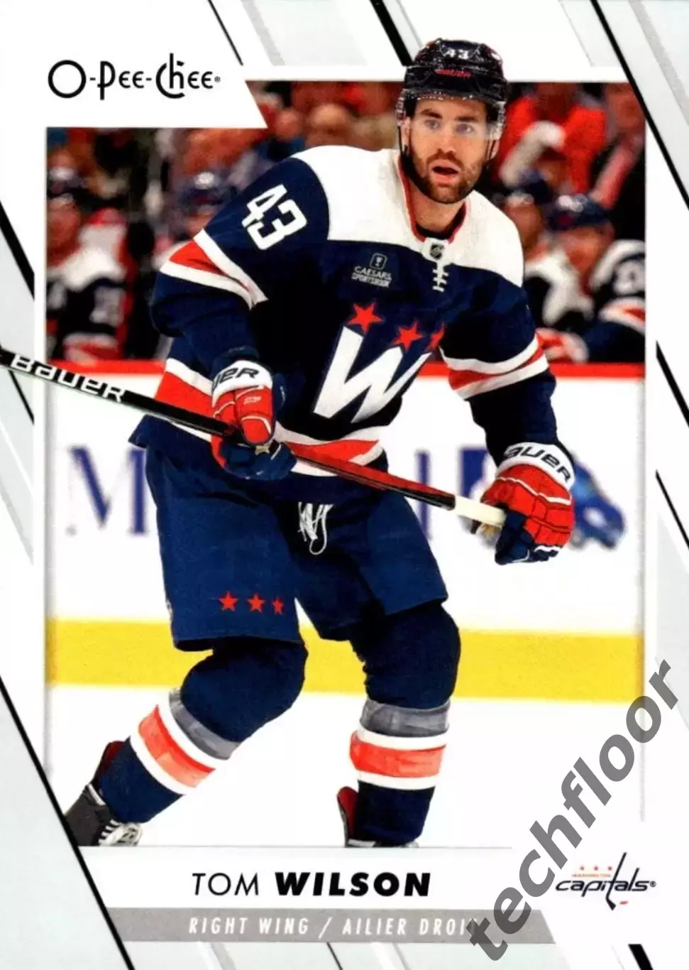 Карточка NHL Tom Wilson Washington Capitals/Том Уилсон Вашингтон НХЛ