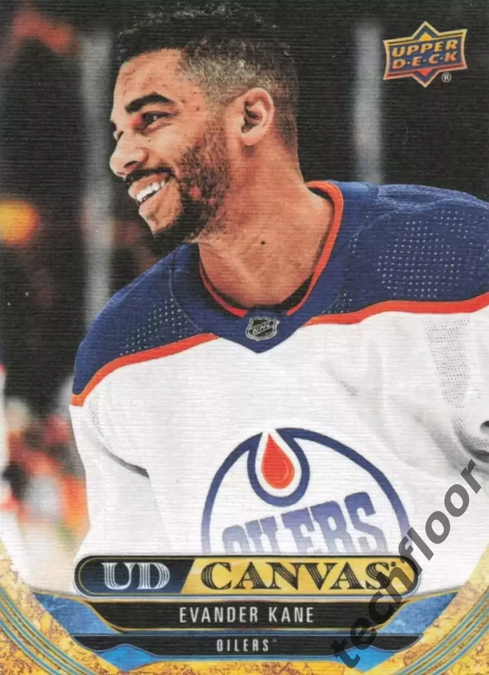 Карточка Canvas NHL Evander Kane Edmonton Oilers/Евандер Кейн Эдмонтон НХЛ