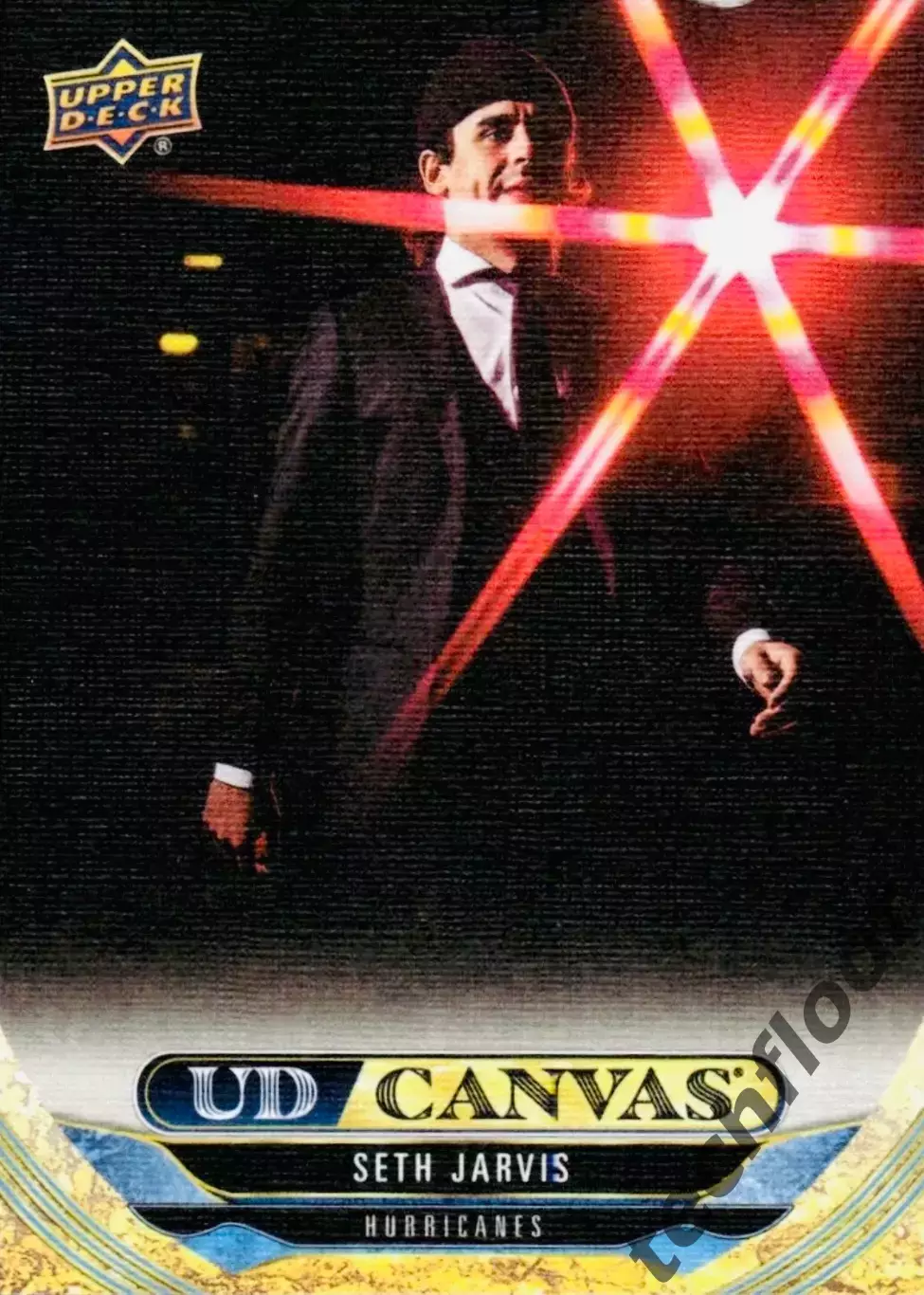 Карточка Canvas NHL Seth Jarvis Carolina Hurricanes/Сет Джарвис Каролина НХЛ