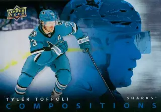 Карточка NHL Tyler Toffoli San Jose Sharks/Тайлер Тоффоли НХЛ Сан-Хосе Шаркс