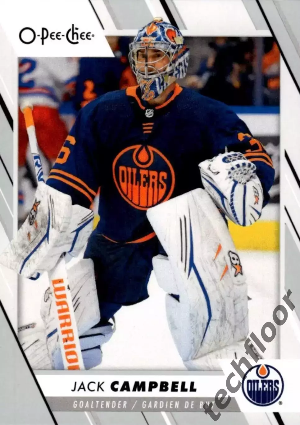 Карточка NHL Jack Campbell Edmonton Oilers/Джек Кэмпбелл Эдмонтон НХЛ