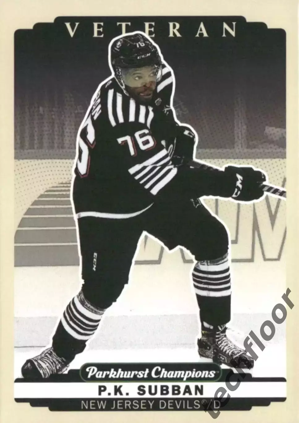 Карточка NHL P. K. Subban New Jersey Devils/Пи-Кей Суббан Нью-Джерси НХЛ