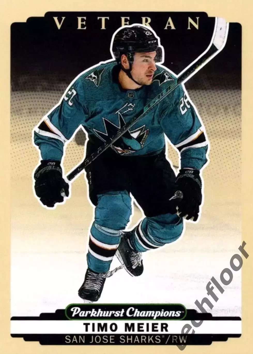 Карточка NHL Timo Meier San Jose Sharks/ Тимо Майер Сан-Хосе НХЛ