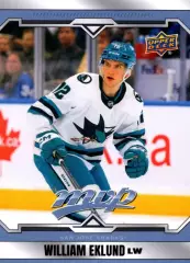 Карточка NHL William Eklund San Jose Sharks/ Виллиам Эклунд Сан-Хосе НХЛ