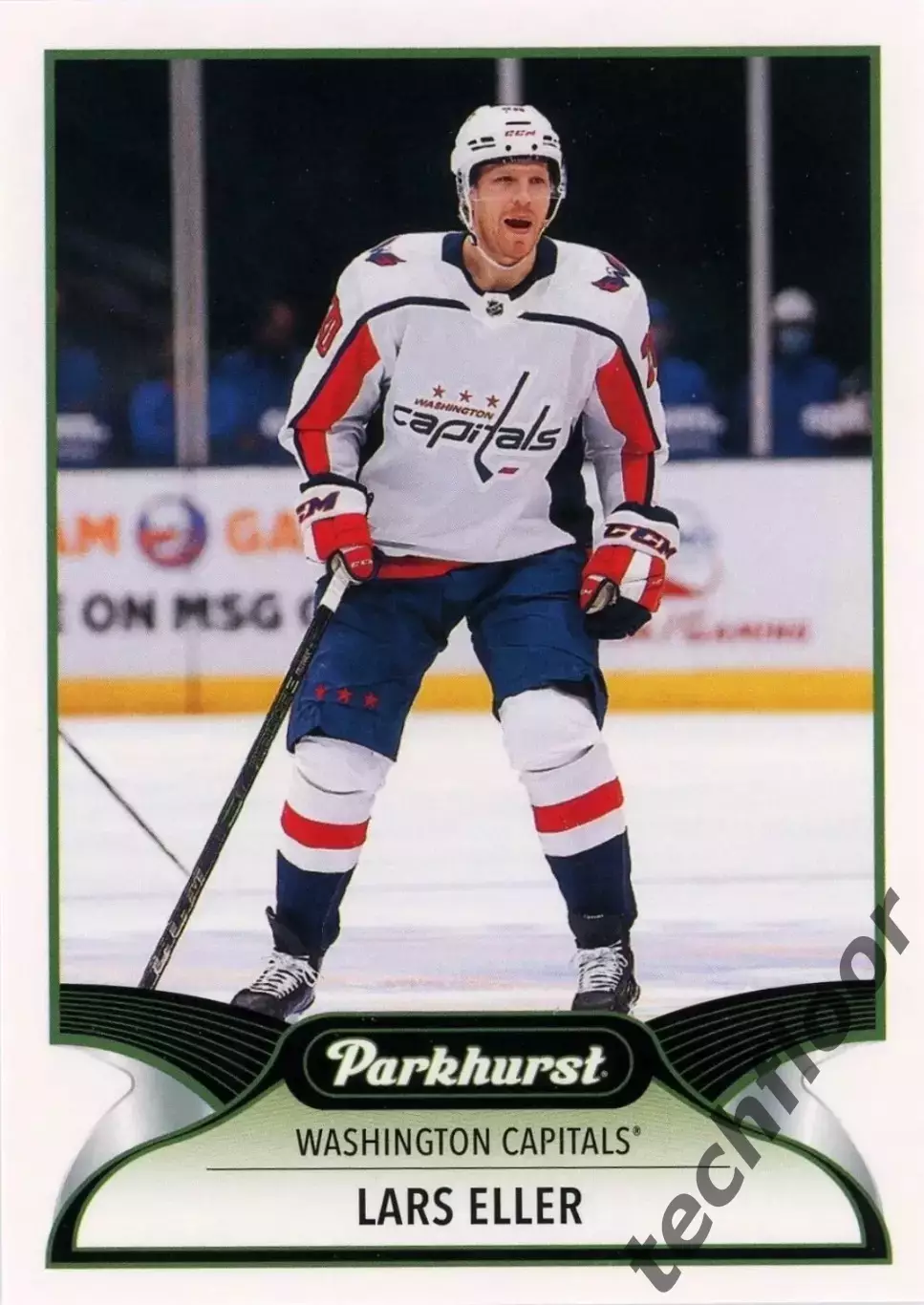 Карточка NHL Lars Eller Washington Capitals/Ларс Эллер Вашингтон НХЛ