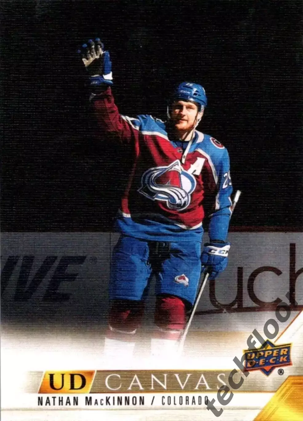 Карточка Canvas NHL Nathan MacKinnon Colorado Avalanche/Натан Маккиннон Колорадо