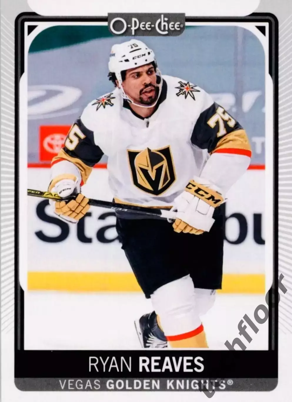 Карточка NHL Ryan Reaves Vegas Golden Knights/Райан Ривз Вегас НХЛ