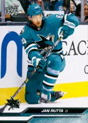 Карточка NHL Jan Rutta San Jose Sharks/ Ян Рутта Сан-Хосе НХЛ