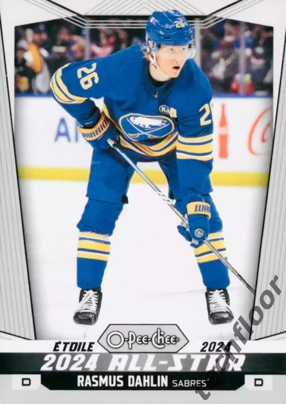 Карточка NHL Rasmus Dahlin Buffalo Sabres/Расмус Далин НХЛ Баффало