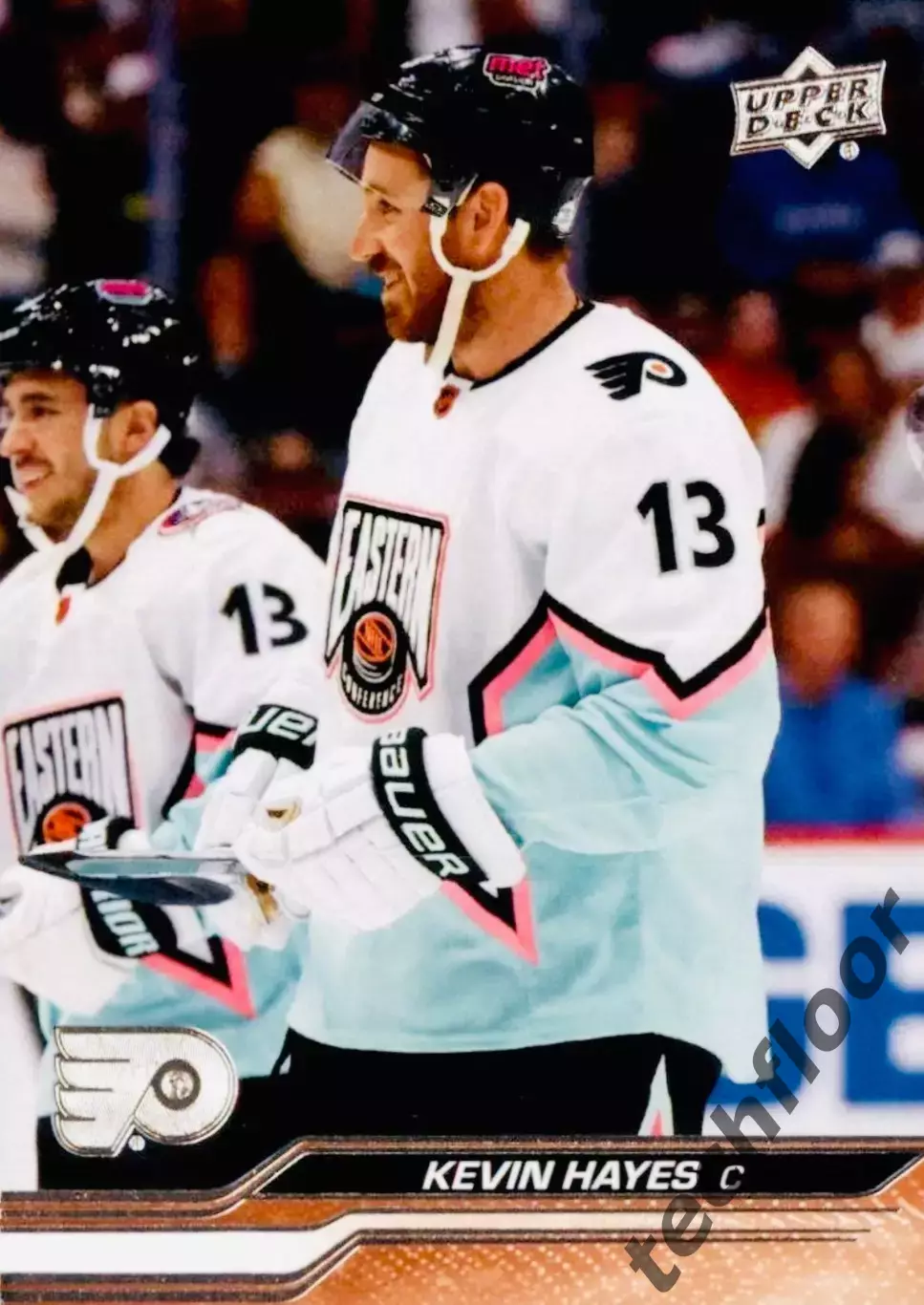 Карточка NHL Kevin Hayes Philadelphia Flyers/Кевин Хейз Филадельфия НХЛ