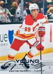 Карточка NHL Zayne Parekh Calgary Flames/Зейн Парех Калгари НХЛ