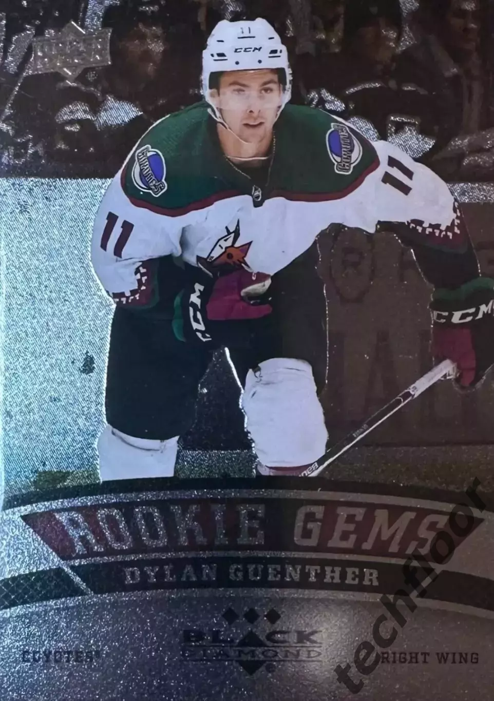 Карточка NHL Dylan Guenther Arizona Coyotes /Дилан Гюнтер Аризона НХЛ