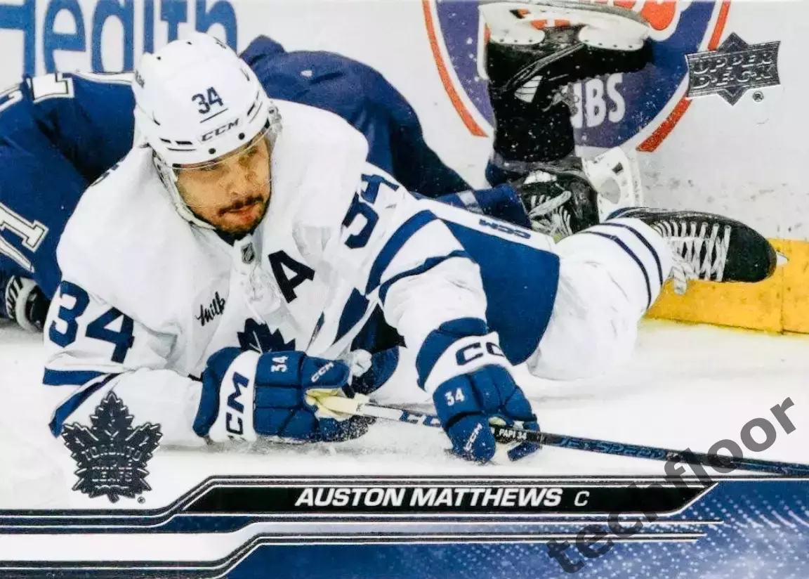 Карточка NHL Auston Matthews Toronto Maple Leafs/ Остон Мэттьюс Торонто НХЛ