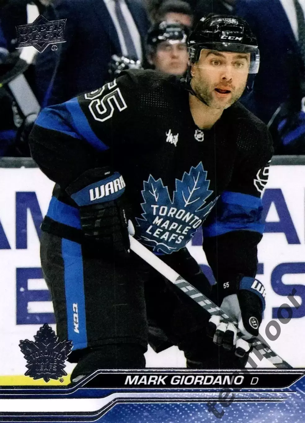 Карточка NHL Mark Giordano Toronto Maple Leafs/Марк Джиордано Торонто НХЛ