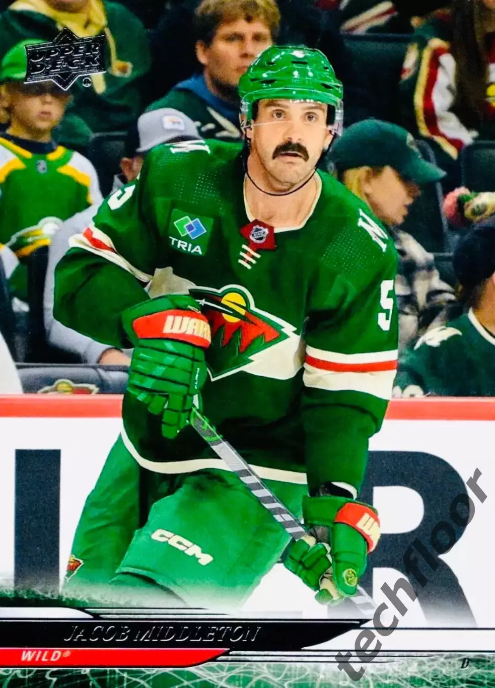 Карточка NHL Jacob Middletone Minnesota Wild/ Джейкоб Миддлтон Миннесота НХЛ