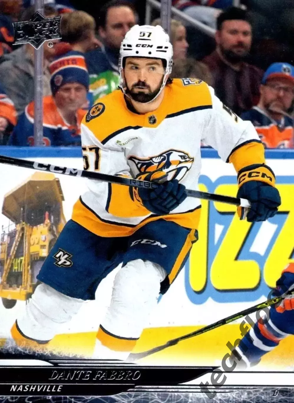 Карточка NHL Dante Fabbro Nashville Predators