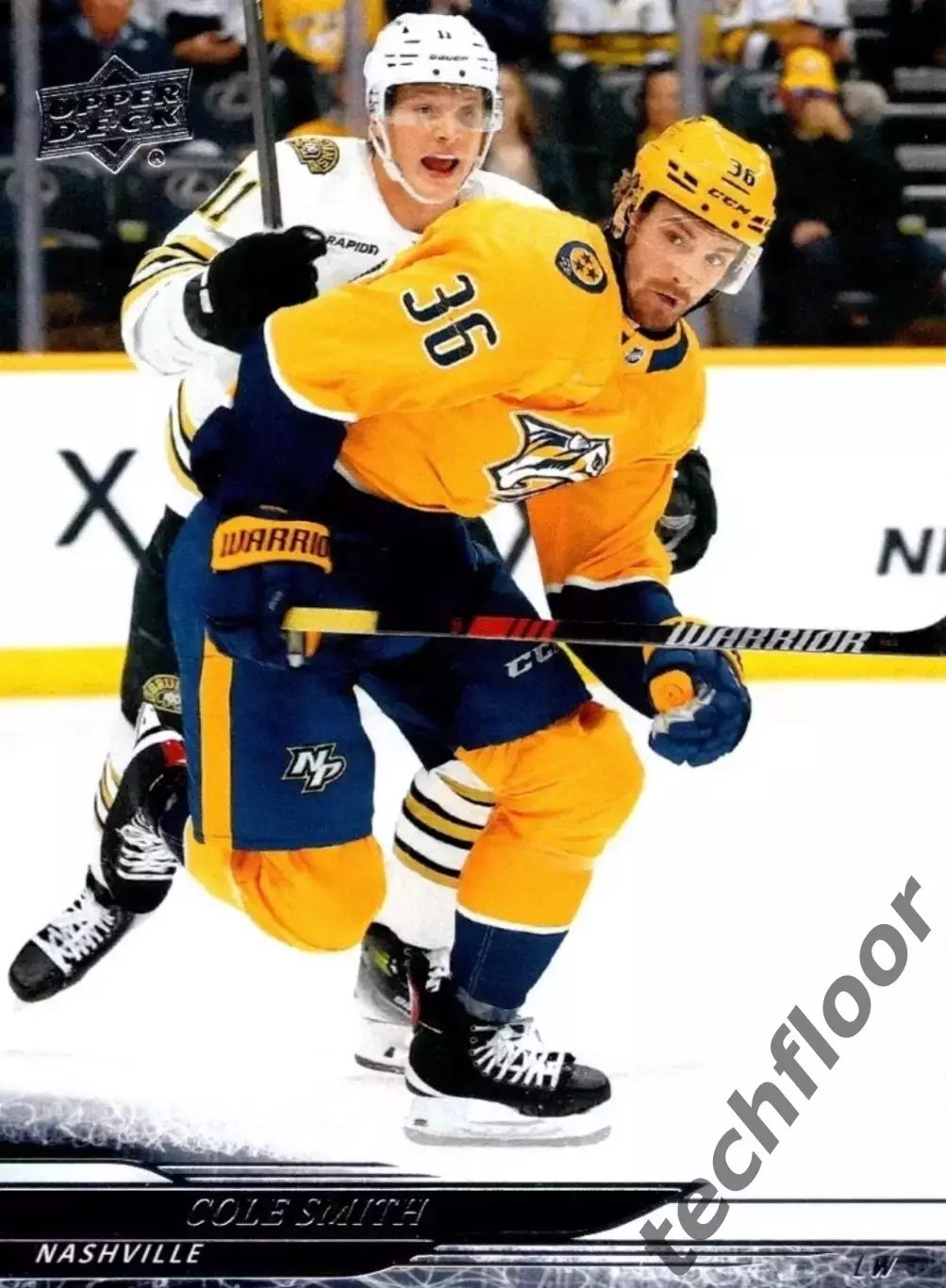 Карточка NHL Cole Smith Nashville Predators