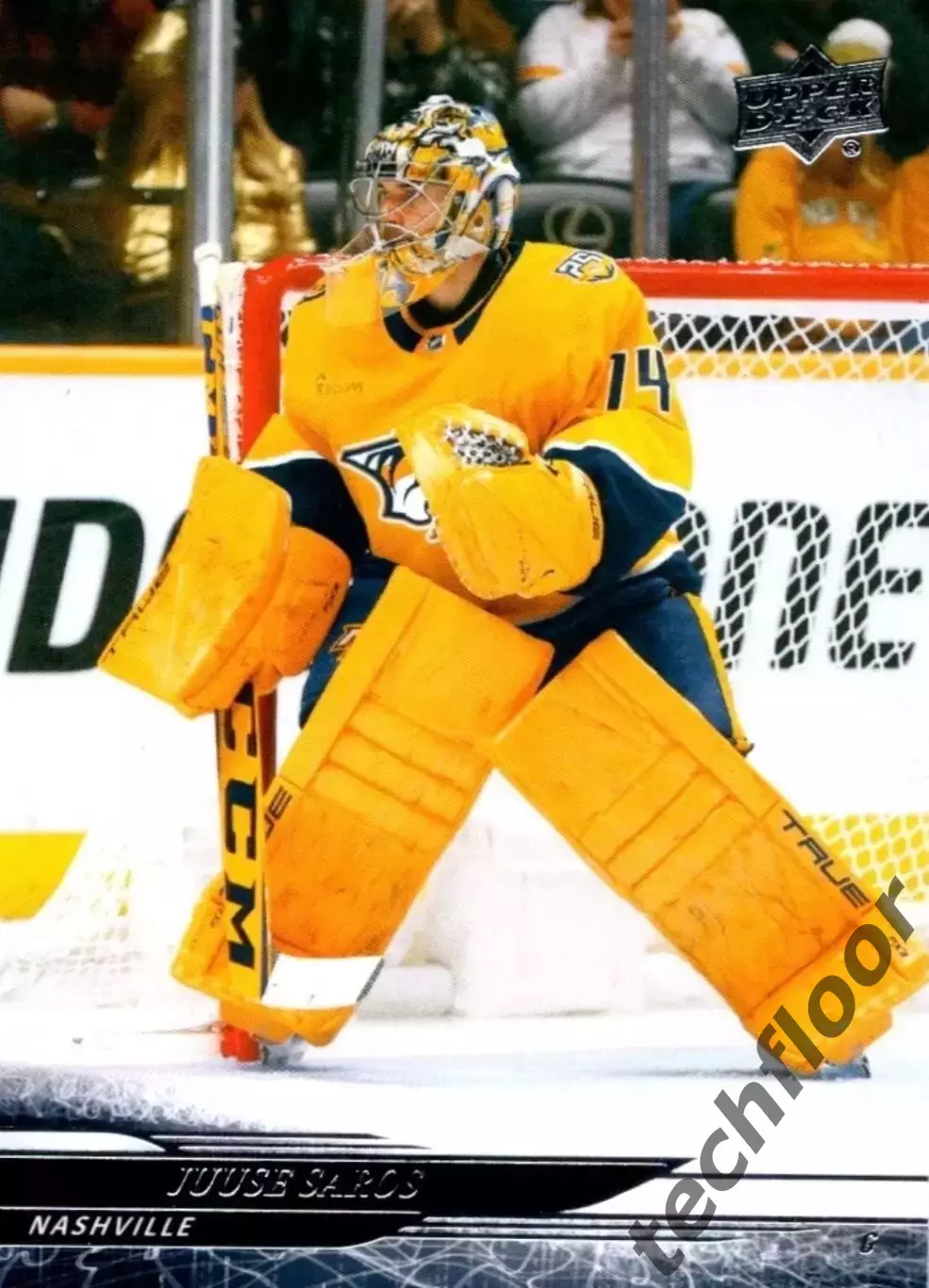 Карточка NHL Juuse Saros Nashville Predators/ Нэшвилл