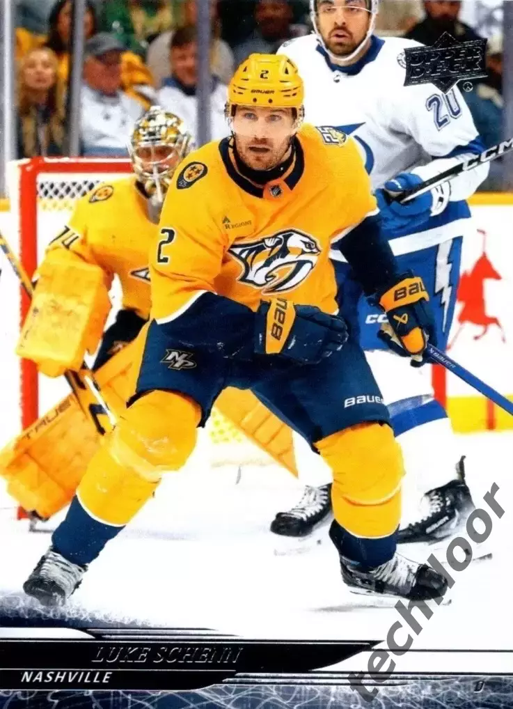 Карточка NHL Luke Schenn Nashville Predators/Люк Шенн Нэшвилл НХЛ