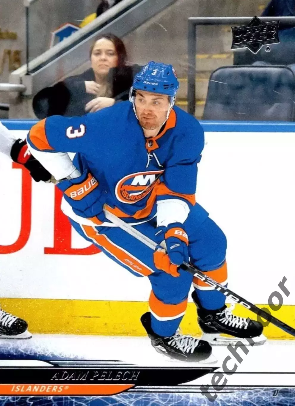 Карточка NHL Adam Pelech New York Islanders/ Адам Пелек Айлендерс НХЛ