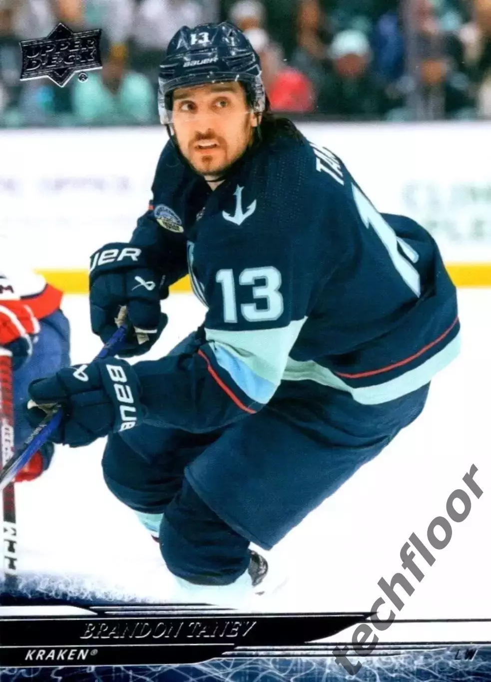 Карточка NHL Brandon Tanev Seattle Kraken/Брэндон Танев Сиэтл НХЛ