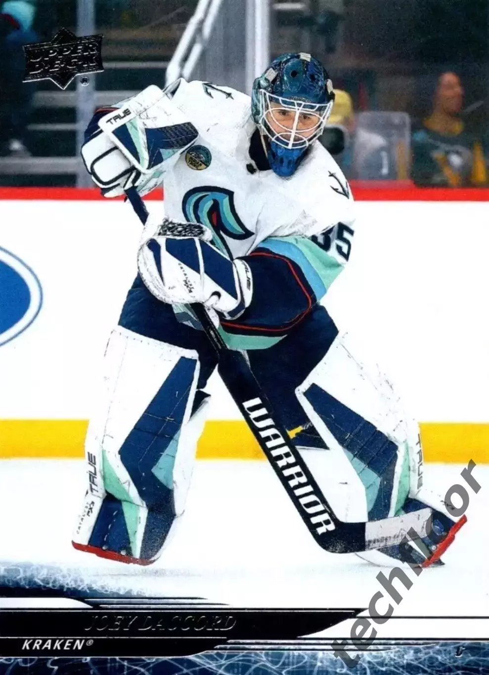 Карточка NHL Joey Daccord Seattle Kraken/Джоуи Даккорд Сиэтл НХЛ