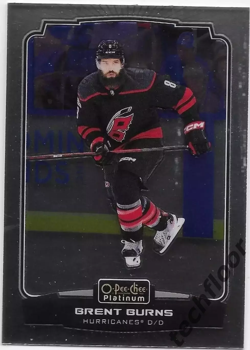 Карточка NHL Brent Burns Carolina Hurricanes / Брент Бернс Каролина НХЛ