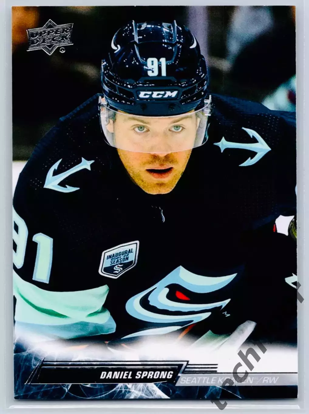 Карточка NHL Daniel Sprong Seattle Kraken/Даниэл Спронг Сиэтл Кракен НХЛ