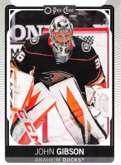 Карточка NHL John Gibson Anaheim Ducks / Джон Гибсон Анахайм НХЛ