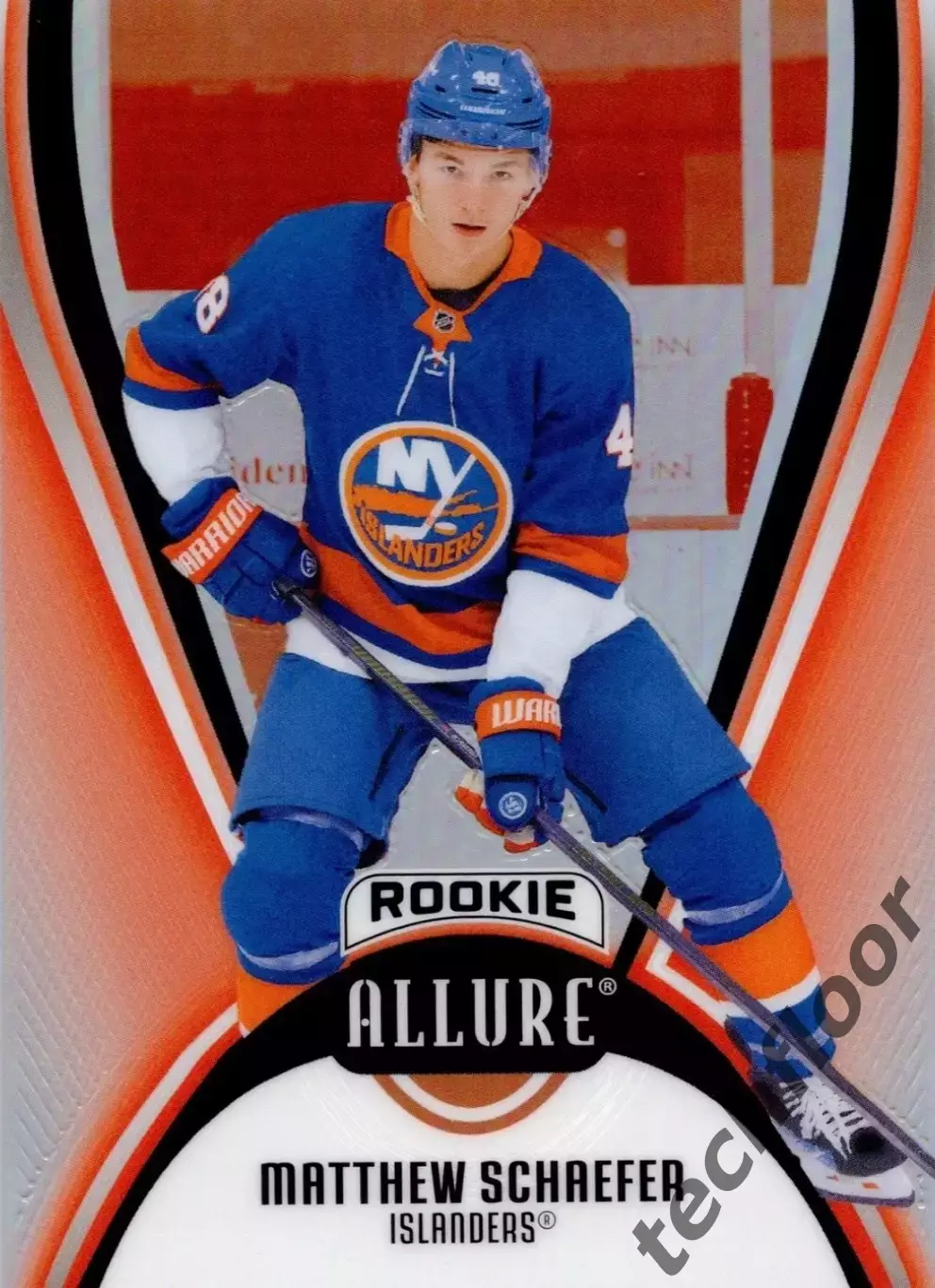 Карточка NHL Matthew Schaefer New York Islanders/ Мэттью Шефер Айлендерс НХЛ