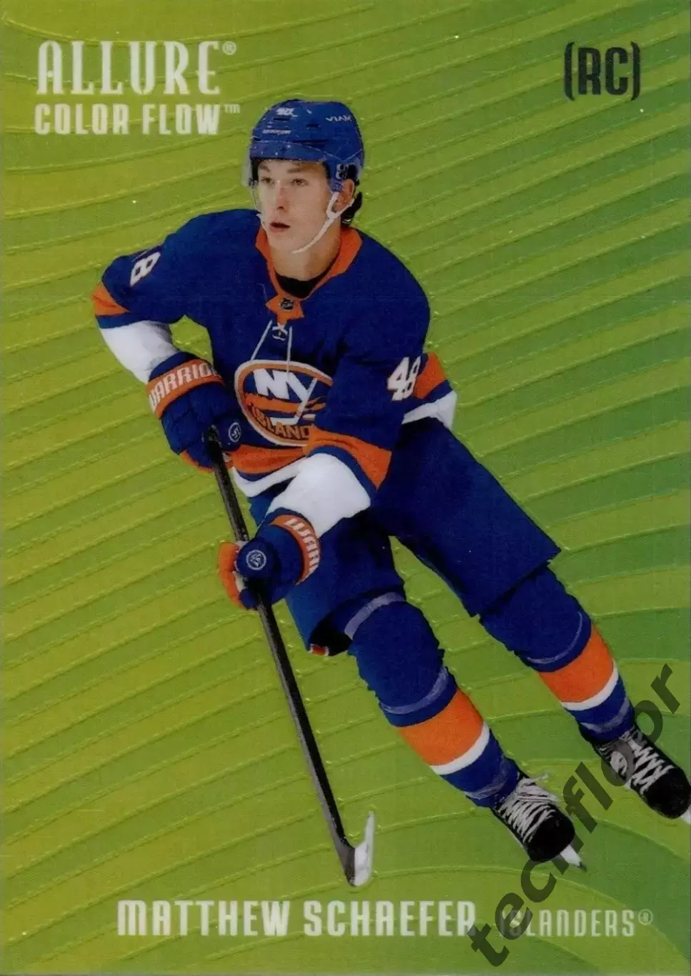 Карточка NHL Matthew Schaefer New York Islanders /Мэттью Шефер Айлендерс НХЛ